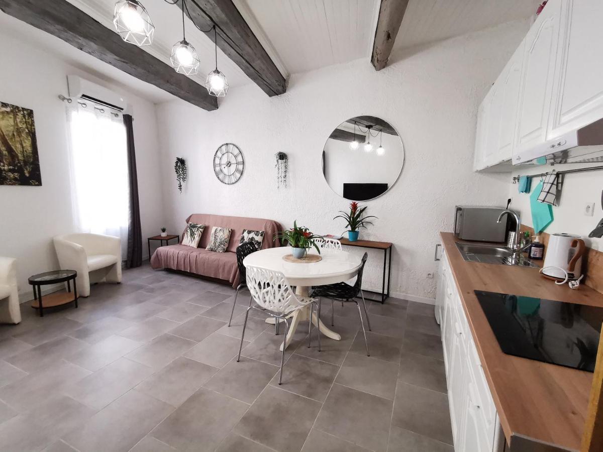 Le Saint Val, Appartement 3 Pieces Clim Poussan 외부 사진