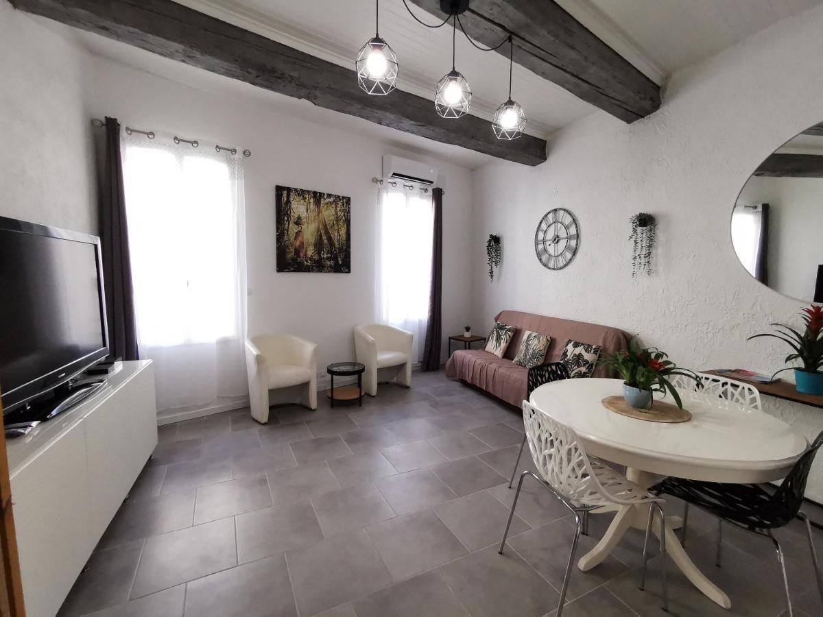 Le Saint Val, Appartement 3 Pieces Clim Poussan 외부 사진